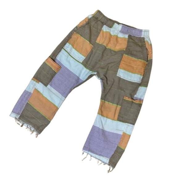URBAN OUTFITTERS Out From Under LinenLike Wide Leg Crop Pants Trousers Size Smal - Picture 1 of 10